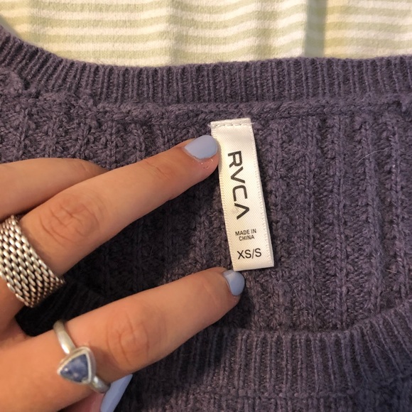 RVCA Cropped Knit - Picture 2 of 3